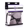 Xr Brands Pegged Silicone Intimate System with Adjustable Harness Juodas 5"