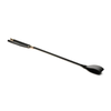 XR Brands Master Series Riding Crop 61 cm Vegan Leather Juodas