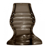 XR Brands Master Series Hollow Tunnel Plug Juodas Medium - Anatomical Design
