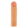 Xr Brands Fat Jack Intimate Sleeve Extension Flesh Tone TPR 22cm x 5.7cm
