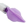Xr Brands Wand Essentials Flutter Tip Silicone Wand Attachment Violetinė 3.5in