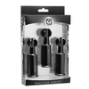 Xr Brands Fusion Triple Suction Cups Juodas Set - Adjustable Intimate System