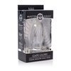 Xr Brands Glory Gape Transparent Hollow Anal Plug Large - Anatomical Model