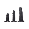 XR Brands Strap-On Harness System Triple Silicone Set, Adjustable