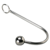 Xr Brands Hookede Stainless Steel Bondage Hook with Attachment Ring 5”
