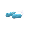 Xr Brands Entwined Dual Action Egg &amp; Licking Stimulator - Silicone, USB Rechargeable