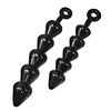Xr Brands Master Series Anal Links Extra Large Intimate Bead Chain Juodas TPE