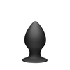 XR Brands Tom of Finland Silicone Plug with Suction Base Juodas Medium
