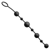 XR Brands Linger Graduated Silicone Flexible Anal Beads 30 cm Juodas