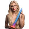XR Brands Makara Silicone Snake Glow-in-the-Dark Model 40cm Multicolor