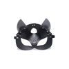 XR Brands Naughty Kitty Vegan Cat Mask Adjustable Juodas