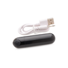 XR Brands Vibrating Bullet 10 Modes Metallic USB Rechargeable Mini