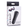 XR Brands Vibrating Bullet 10 Modes Metallic USB Rechargeable Mini