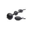 XR Brands Master Series Devils Rattle Inflatable Silicone Plug &amp; Dual Ring
