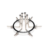 Xr Brands Oculus Stainless Steel Anal Explorer Adjustable Ring 4.1in