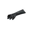 XR Brands Pleasure Fister Juodas Textured Glove 39cm TPR Universal