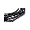 Xr Brands Master Series Braided Flogger PU Leather Juodas 34in Long Handle