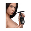 XR Brands Heavy Hitter Weighted Silicone Plug Extra Large Juodas