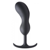 XR Brands Inmi Silicone Prostate Plug Extra Large Weighted Juodas