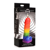 Xr Brands Pipedream Pride Rainbow Drip Candle - Unscented Low-Heat Wax, 15 cm
