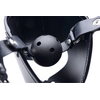 XR Brands Pup Puppy Play Mask with Breathable Removable Ball Gag