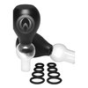 XR Brands Pyramid System Nipple Enhancer Juodas Adjustable Set