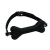 XR Brands Hound Adjustable Silicone Dog Bone Gag Raudona Strap