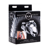 Xr Brands Rikers 24-7 Stainless Steel Secure Locking Chastity Cage - Compact Design