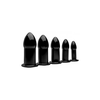 XR Brands Expansion Metal Dilator Set with Hollow Core, Sidabrinis