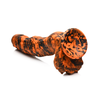 Xr Brands Oranžinis Creature Cocks Sabretooth Silicone Model, Oranžinis/Juodas, Suction Base