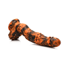 Xr Brands Oranžinis Creature Cocks Sabretooth Silicone Model, Oranžinis/Juodas, Suction Base