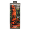 Xr Brands Oranžinis Creature Cocks Sabretooth Silicone Model, Oranžinis/Juodas, Suction Base
