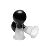 Xr Brands Size Matters See-Thru Nipple Enhancement System Clear/Juodas 2.5in