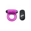 Xr Brands BANG! Silicone Intimate Ring with Remote &amp; 28 Vibration Modes Juodas