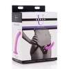 Xr Brands Navigator Silicone Curved Model with Adjustable Harness, Violetinė, 18 cm
