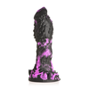 Xr Brands Blush Novelties Grim Silicone Model - Large Textured Violetinė-Juodas