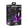 Xr Brands Blush Novelties Grim Silicone Model - Large Textured Violetinė-Juodas