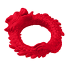 Xr Brands Blush Novelties Rise of the Dragon Silicone Ring Raudona - Flexible Design
