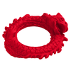 Xr Brands Blush Novelties Rise of the Dragon Silicone Ring Raudona - Flexible Design