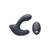 XR Brands P-Pulse Silicone Intimate Massager Remote 10 Modes Juodas
