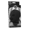 XR Brands Spandex Face Mask with Eye and Mouth Openings - Juodas Universal Fit