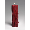 Xr Brands Thorn Drip Candle - Long-Lasting Pillar, Moisturizing Paraffin, 8-10h Burn