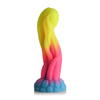 Xr Brands Creature Cocks Tenta Glow Silicone Tentacle Model - Glow-in-the-Dark, 22 cm