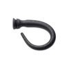 XR Brands Master Series Tapered Silicone Tube 22/56 cm Flexible Juodas