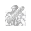 Xr Brands Tom of Finland Textured Extension Sleeve Silicone Juodas 16cm