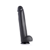 XR Brands The Master Juodas Model with Suction Cup Base 30 cm
