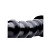 XR Brands The Screw Intimate Machine Juodas with Textured Spiral Design 27 cm