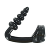 XR Brands Tower Intimate Strap System with Graduated Plug Juodas