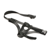 XR Brands Thunder Strap Wand Thigh Harness Juodas Adjustable Vegan