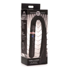 XR Brands Vibra-Lasher Silicone Vibrating Flogger Juodas 3 Modes